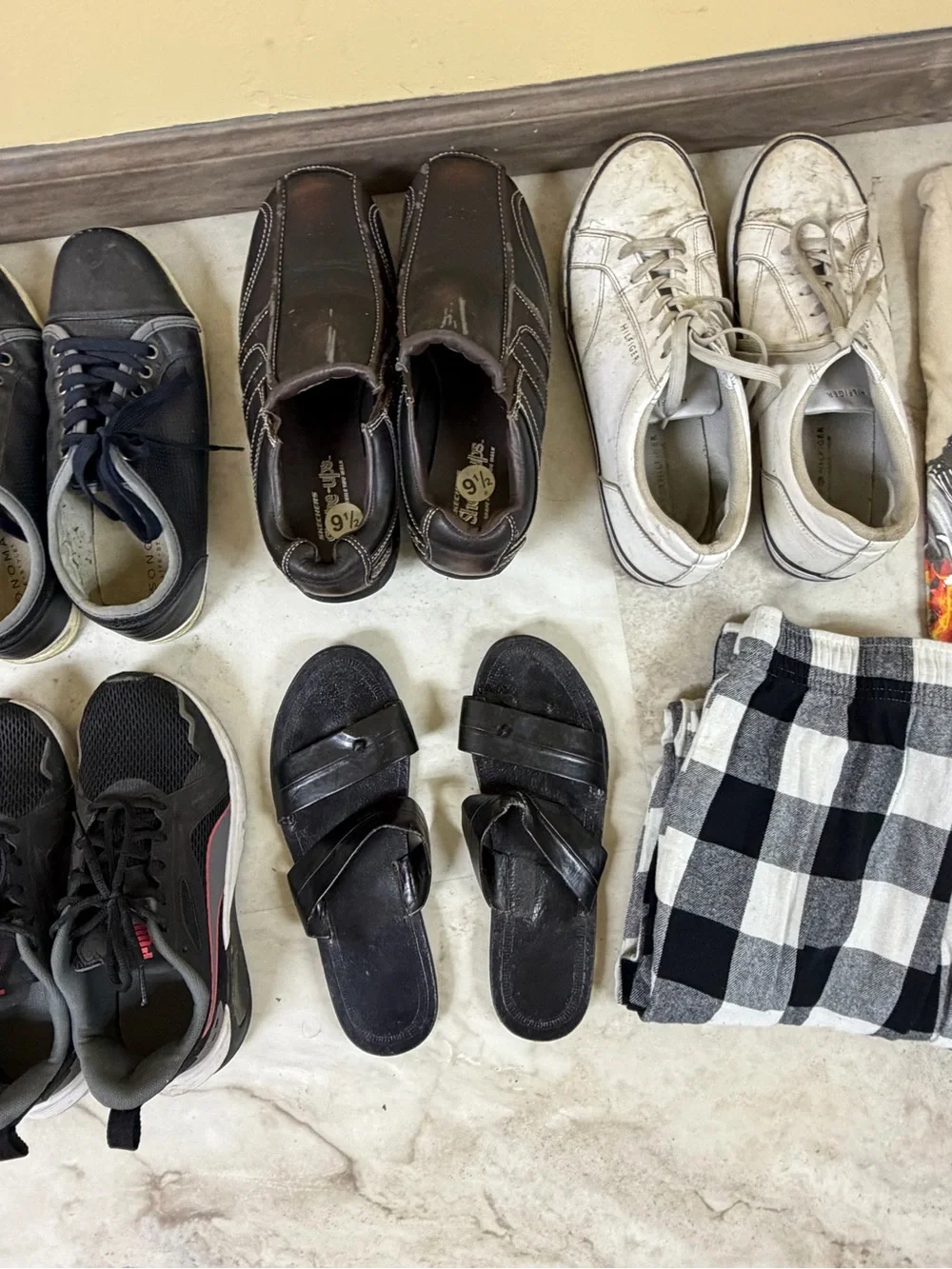 Lot of Shoes and Clothing